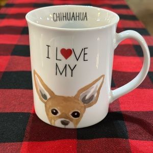 I love my chihuahua coffee/tea mug